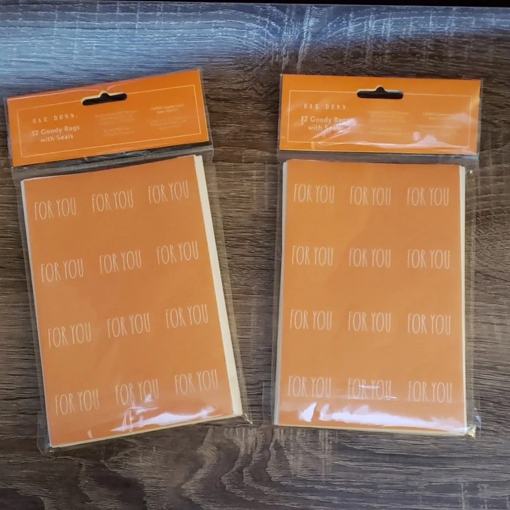 Rae Dunn Candy -Goody Bags with Seals
